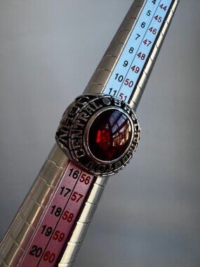 Vintage Class Ring 1990 Size 6.5 (Engraved)